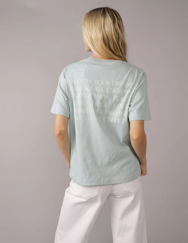 Polera AE logo destino