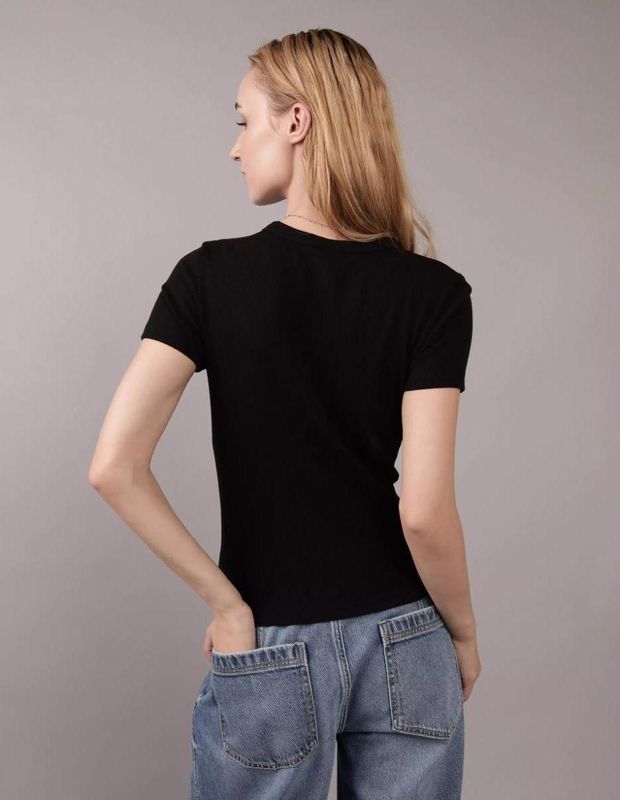 Polera básica cuello redondo AE