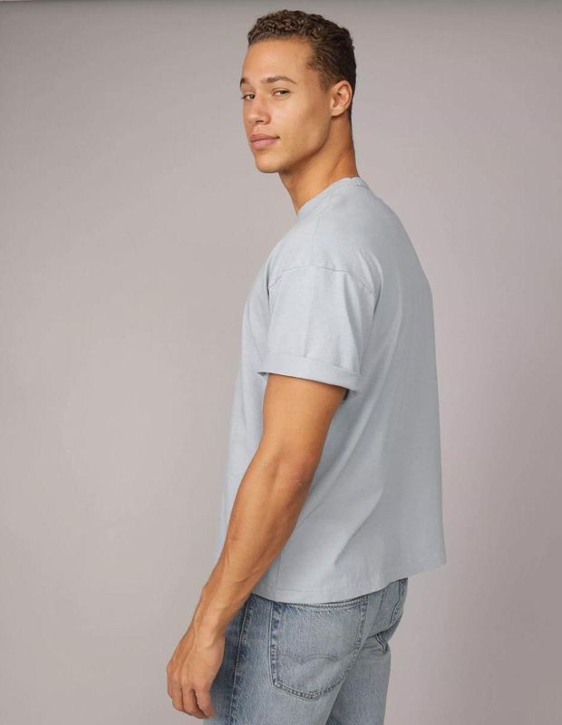 Polera Recta AE de Mezcla de Lino