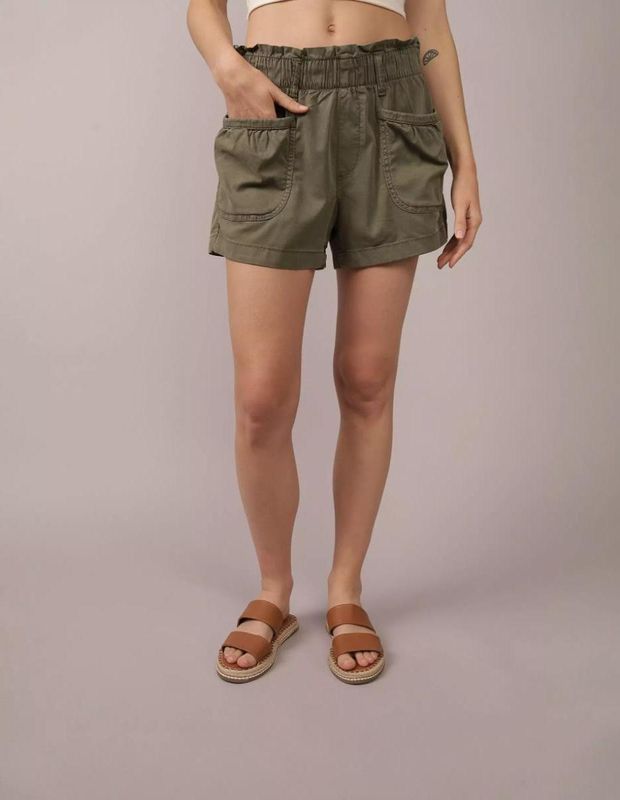 Short AE Cintura Alta Fácil de Poner