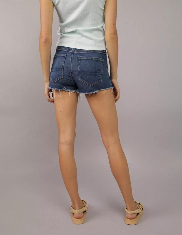 Short AE Denim Deshilachado