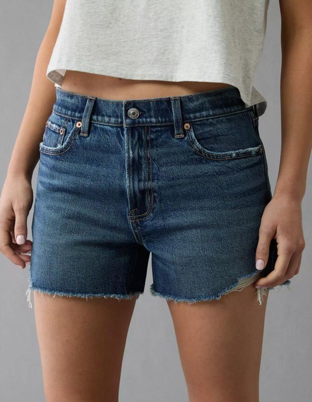Short AE Denim Ex-Boyfriend Stretch Tiro Bajo