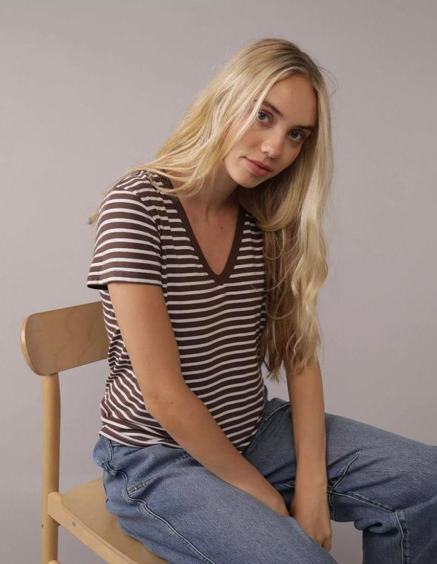 Suéter AE Whoa So Soft con Cuello Redondo