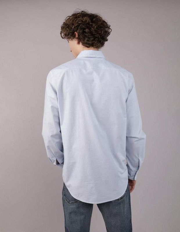 Camisa cuadros AE manga larga