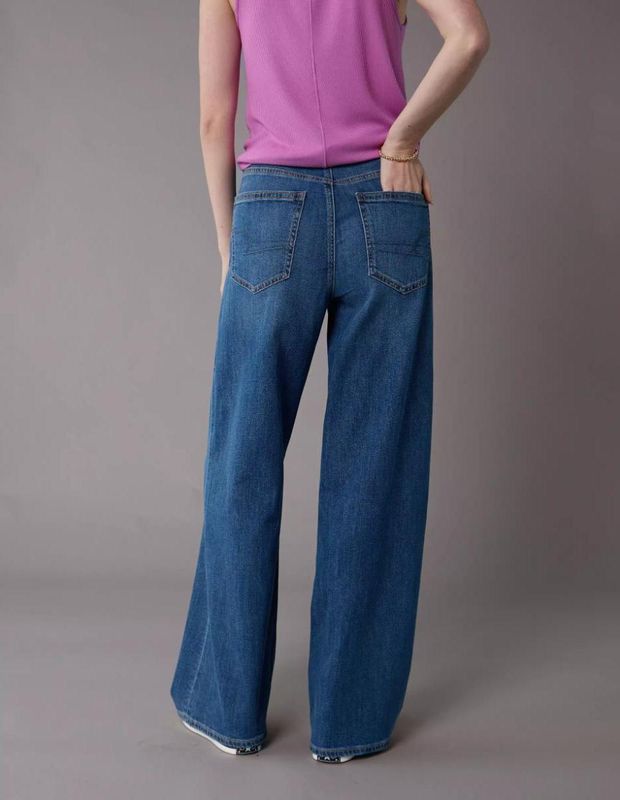 Jean AE Dreamy Drapey Wide-Leg Stretch Holgado Cintura Super Alta
