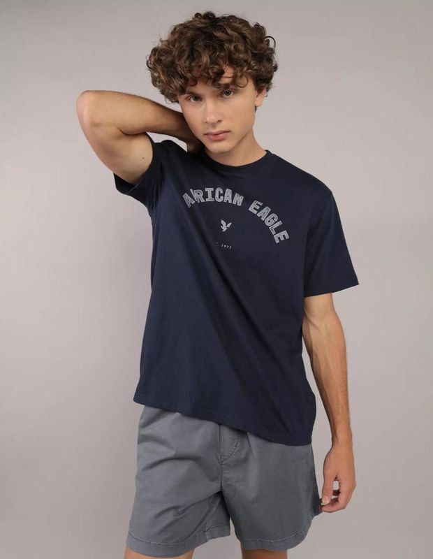 Polera Recta AE Manga Corta