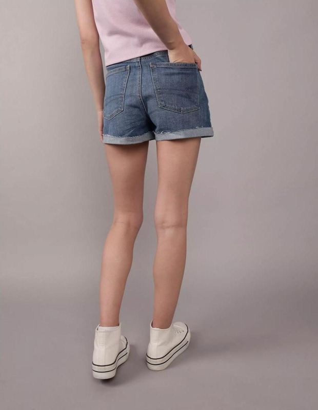 Short AE Denim con dobladillo deshilachado