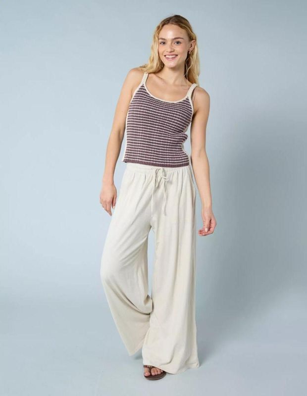 Top AE sin Mangas Tejido Crochet