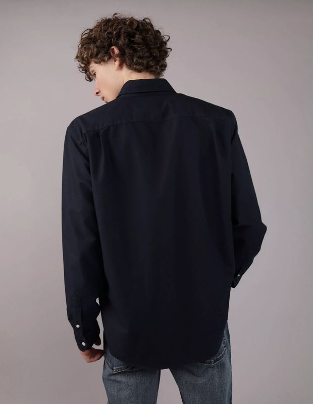 Camisa high AE Slim Fit Everyday con botones