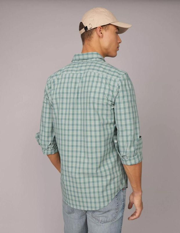 Camisa high AE Slim Fit Everyday con botones