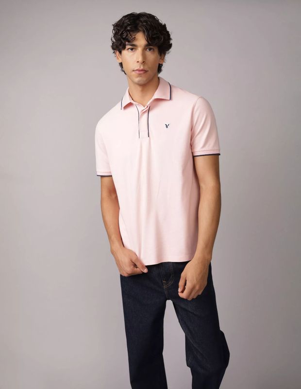 Camisa AE 24/7 Polo Estilo Club con Logotipo