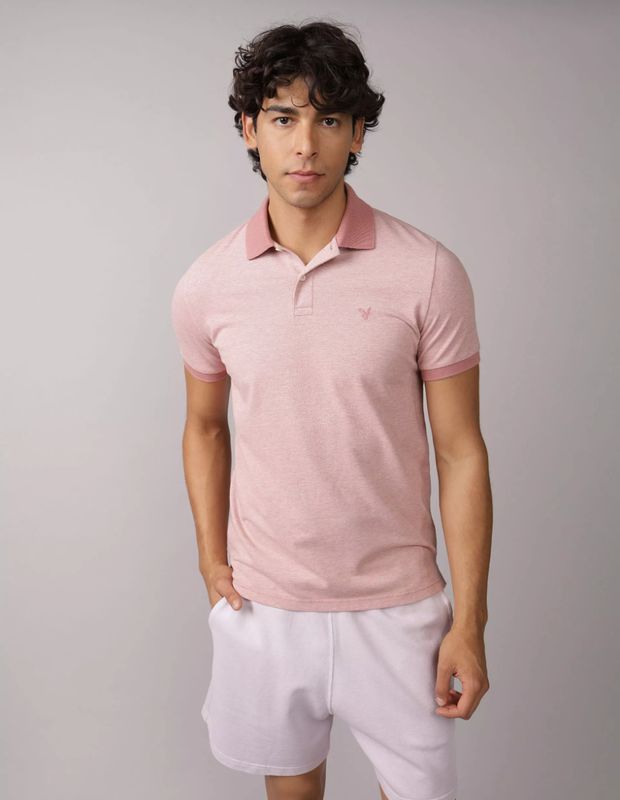 Camisa AE 24/7 Polo Estilo Club con Logotipo