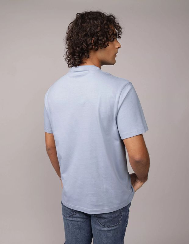 Polera AE Cortado Plisado con Tira