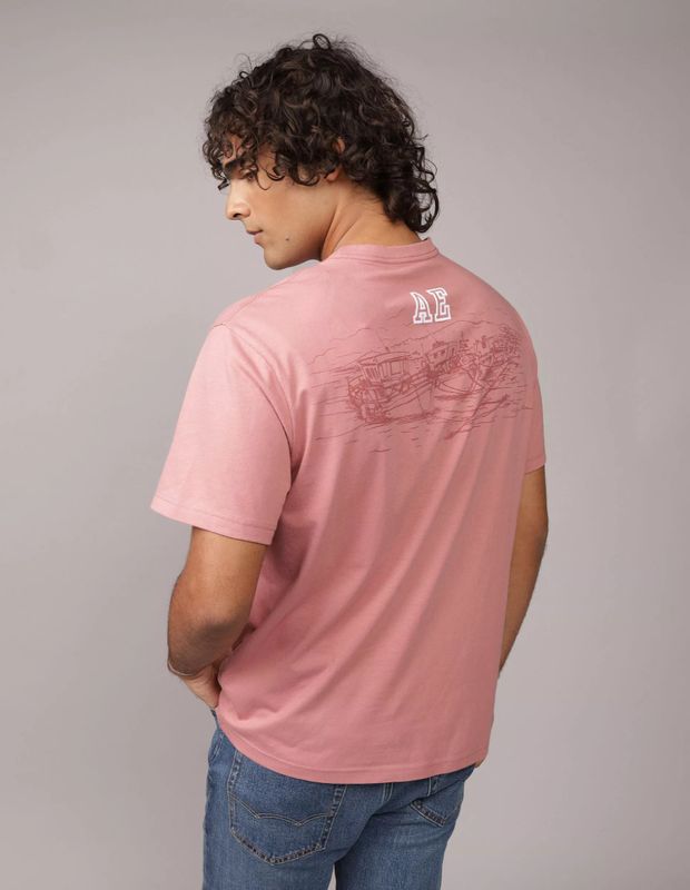 Polera AE Cortado Plisado con Tira