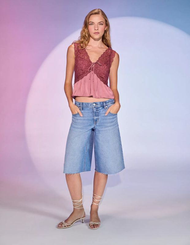 Short AE Stretch Tiro Bajo de 15"