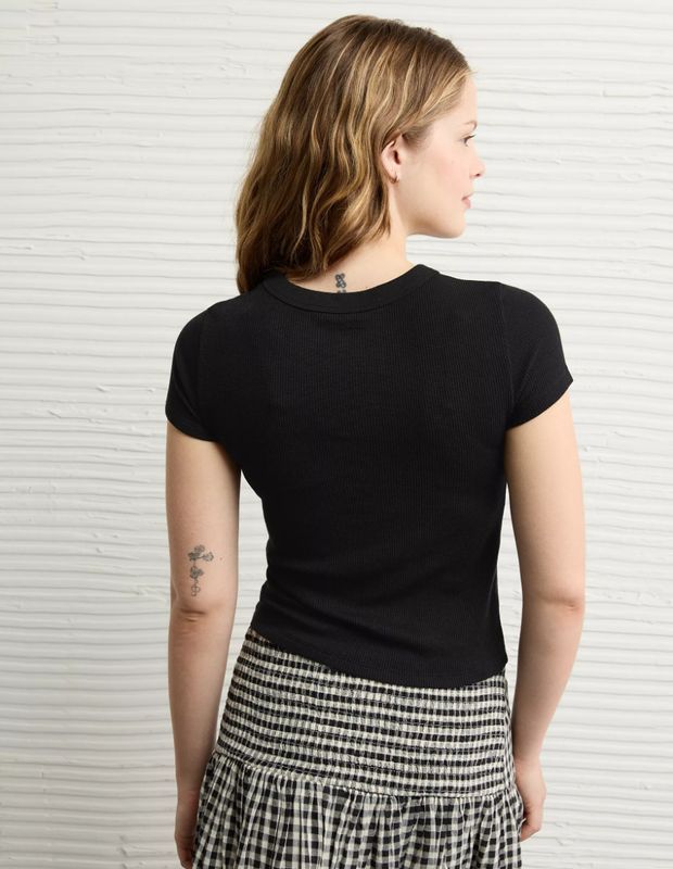 Polera Ae Soft & Sexy Manga Corta