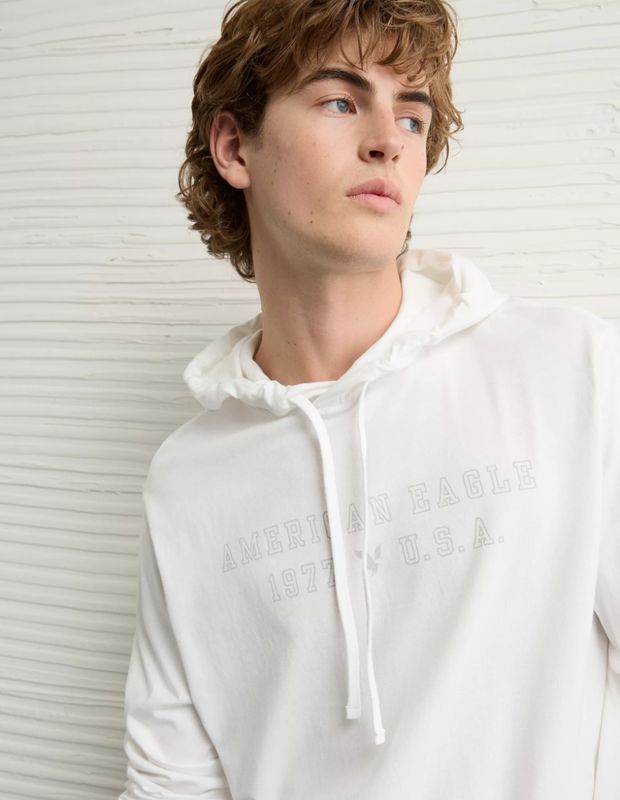 Polerón AE con Gorro y Gráfico