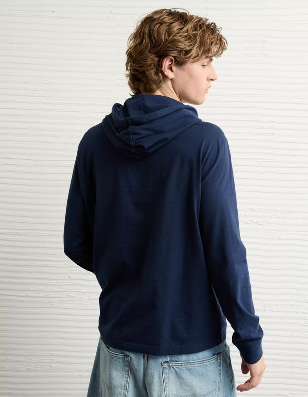 Polerón AE con Gorro y Gráfico