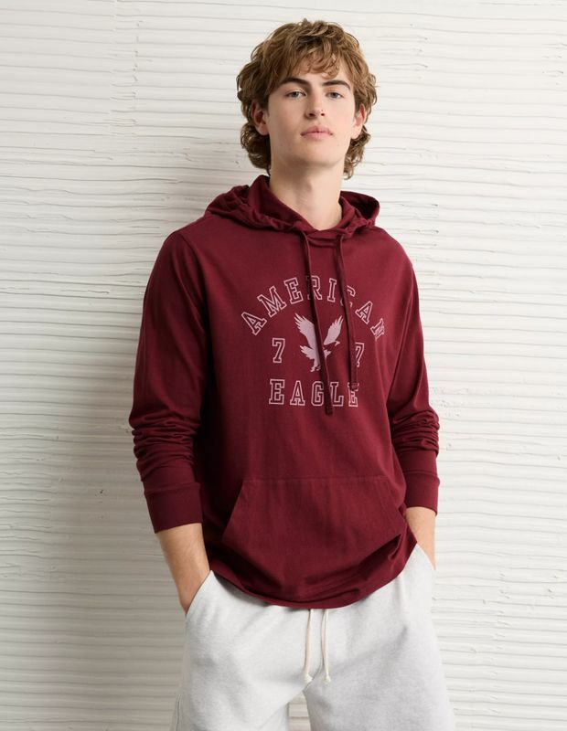 Polerón AE con Gorro y Gráfico