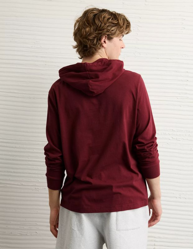 Polerón AE con Gorro y Gráfico