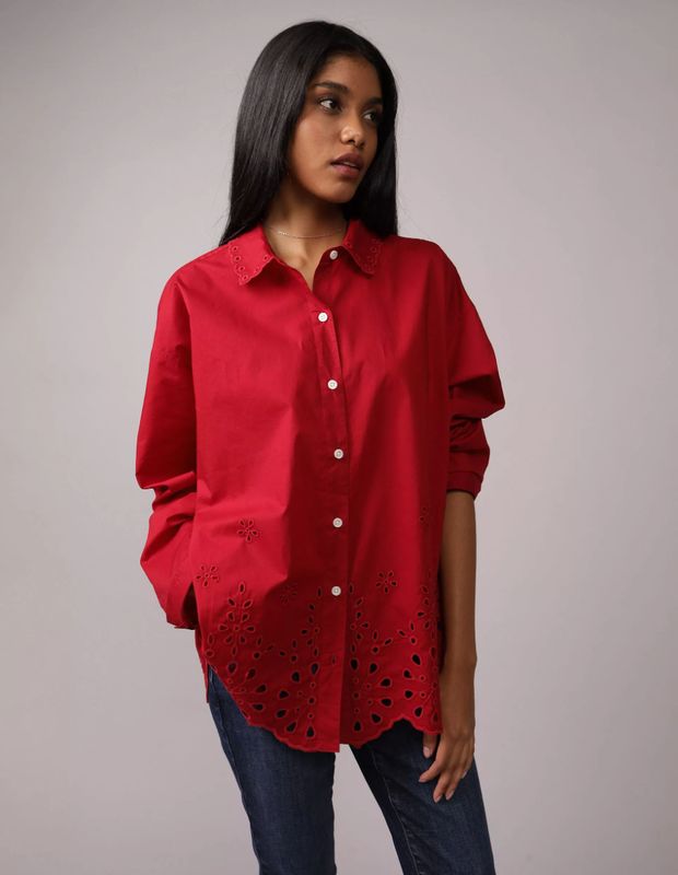 Blusa AE con Botones