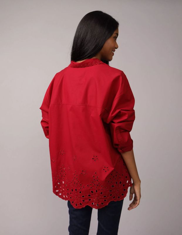 Blusa AE con Botones