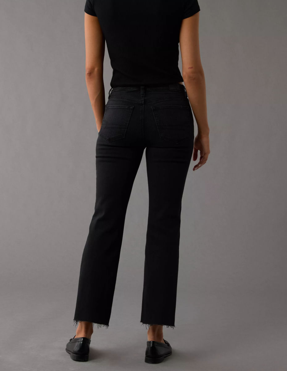 Jeans AE Next Level Kick Bootcut Crop Cintura Alta | American