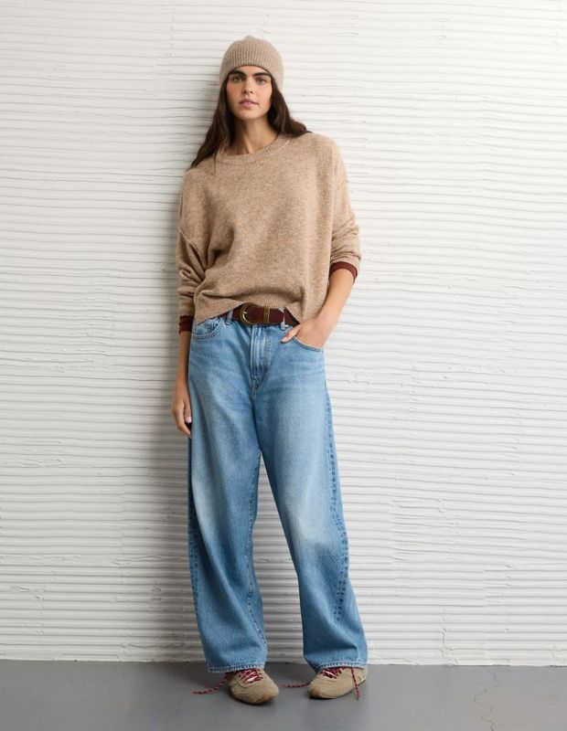 Sweater AE Clásico So Soft Cuello Redondo