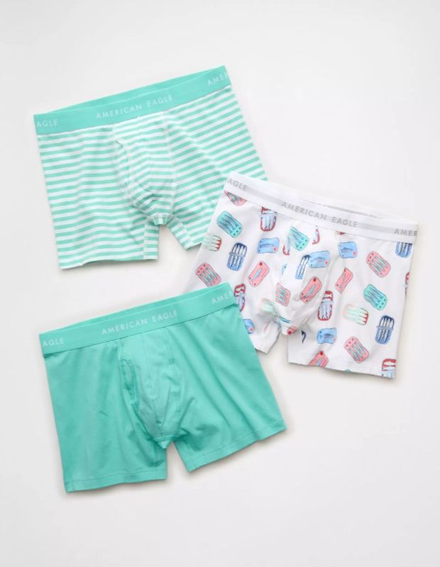 AE Pack de 3 Brief Boxers Clásicos de 4.5" para hombre