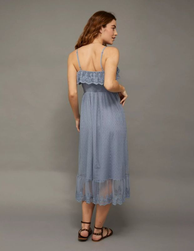 Vestido AE Midi con Volante
