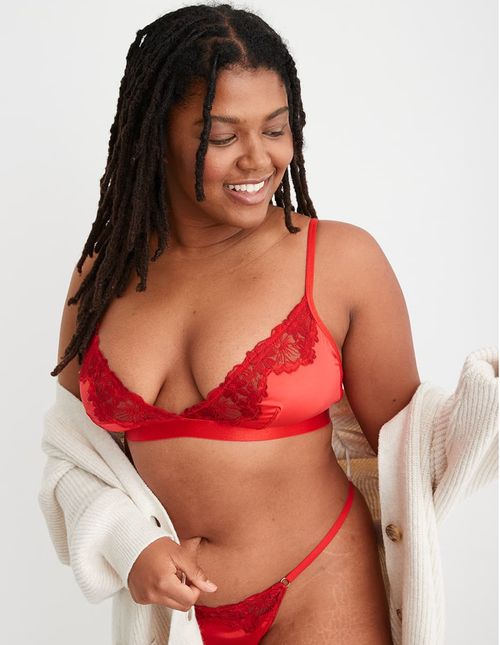 Bralette Holiday Best Lace Longline Aerie