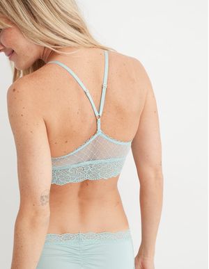 Bralette Slumber Party Lace Padded Racerback Aerie