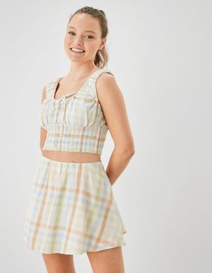 Falda Mini Plaid Skater