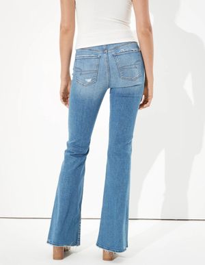 Jeans Ripped Super High-Waisted Flare AE