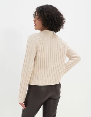 AE Sweater manga larga en punto elástico