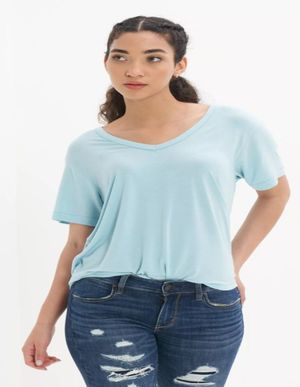 Polera cuello en v