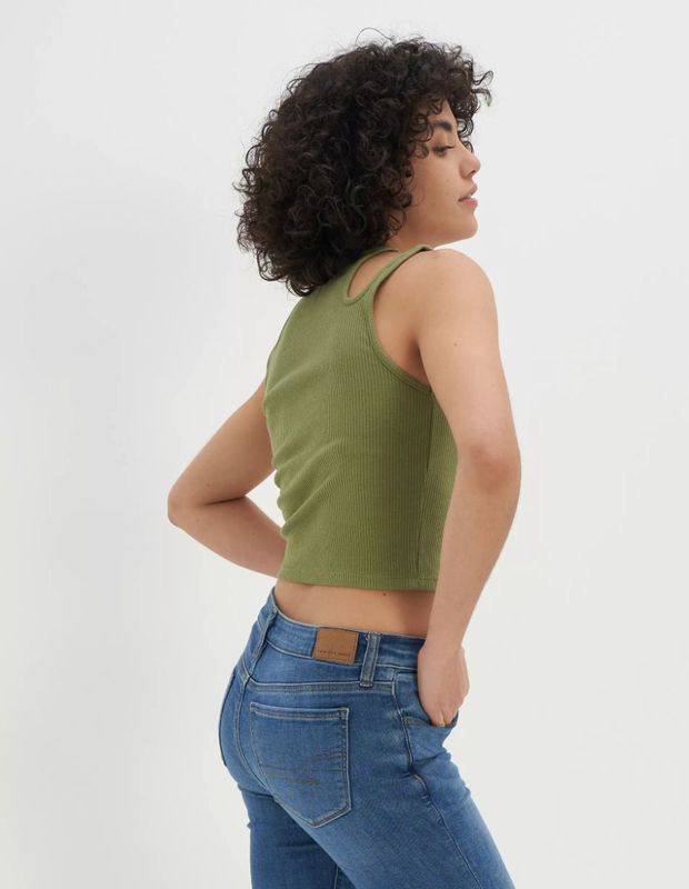 Polera Sin Mangas Cutout AE