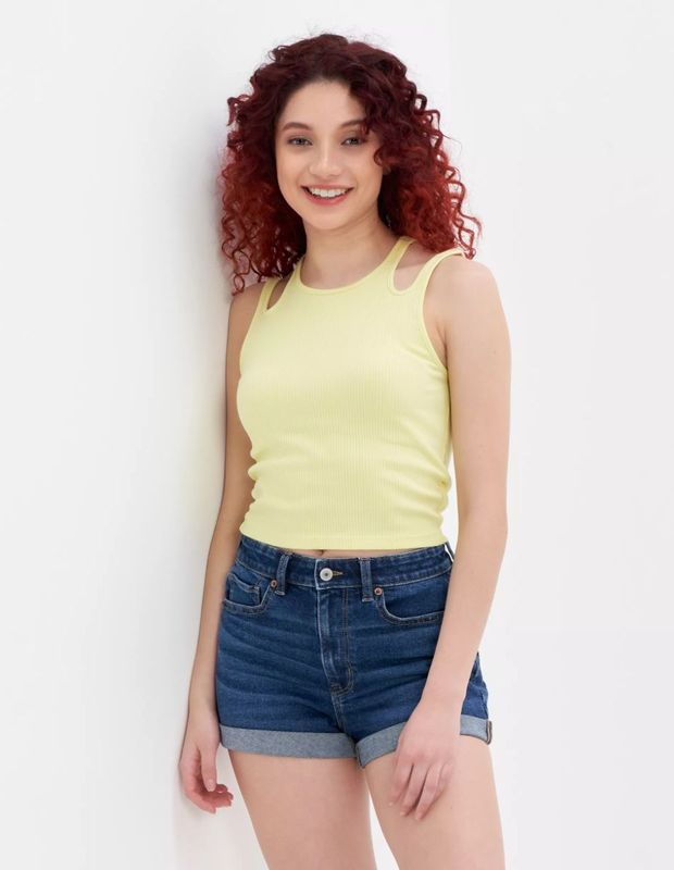 Polera Sin Mangas Cutout AE