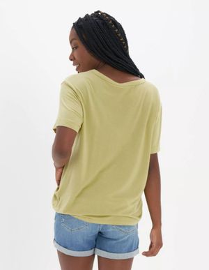 Polera Fav Tee Cuello V Soft & Sexy AE