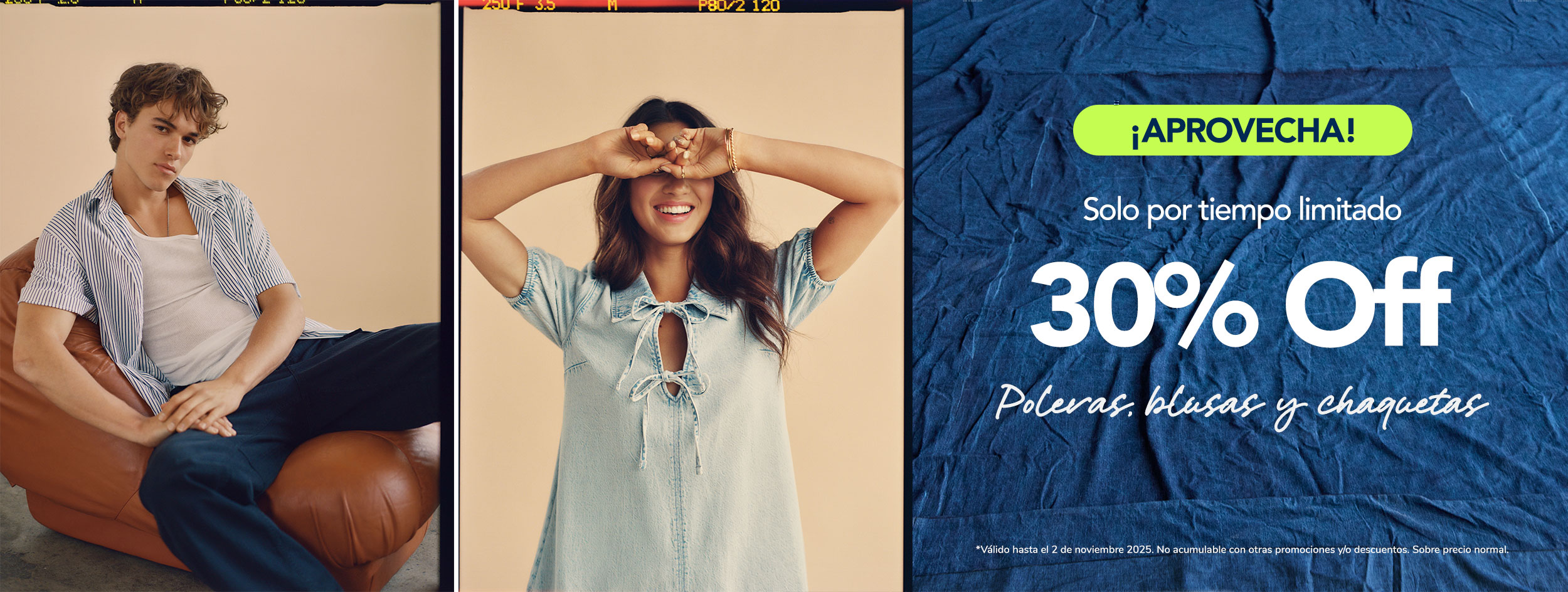 SXH 30% en TOPS  American Eagle