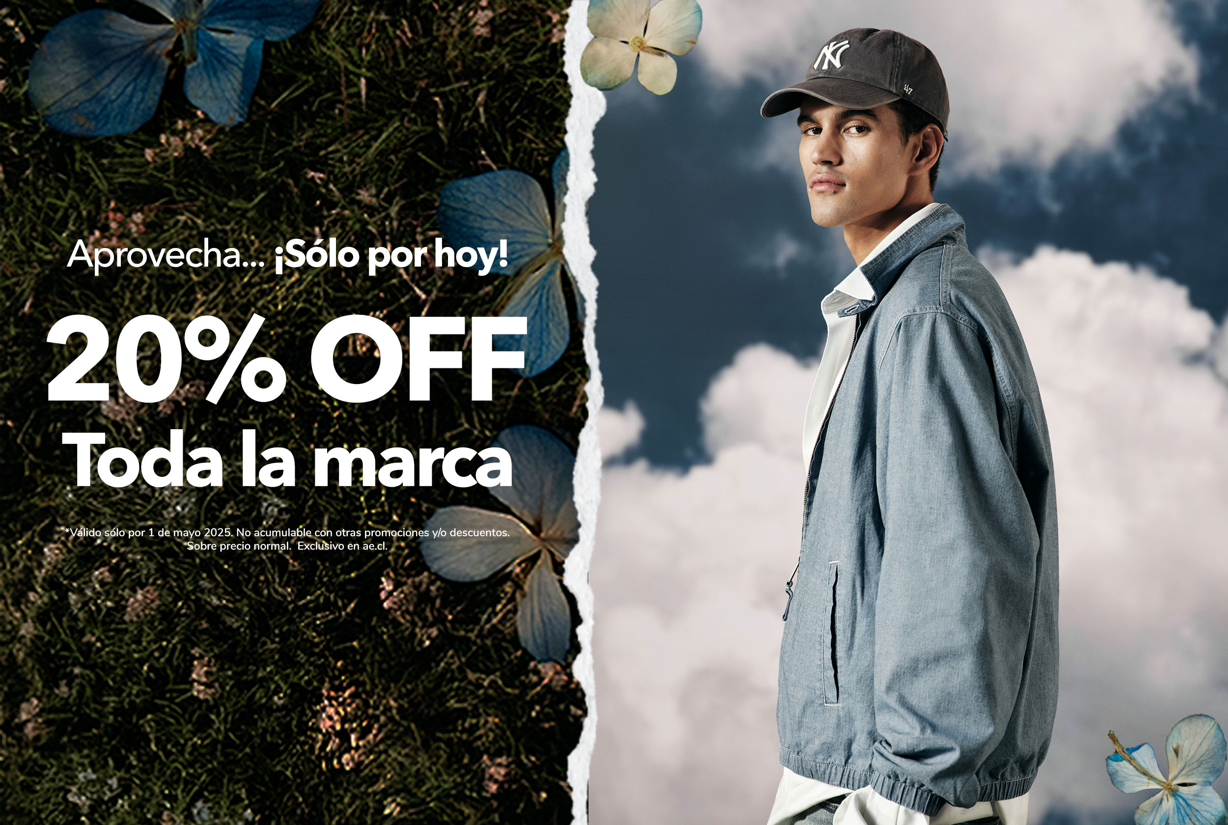 20% todo American Eagle